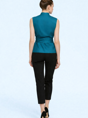 SS26-8001B CAMISA CRUZADA