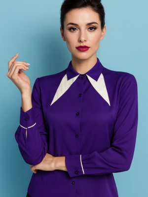 CAMISA CUELLO V ORIGAMI