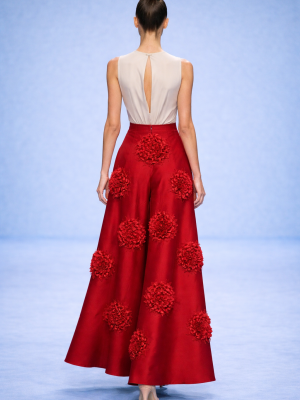 SS26-8005B TOP PETALOS